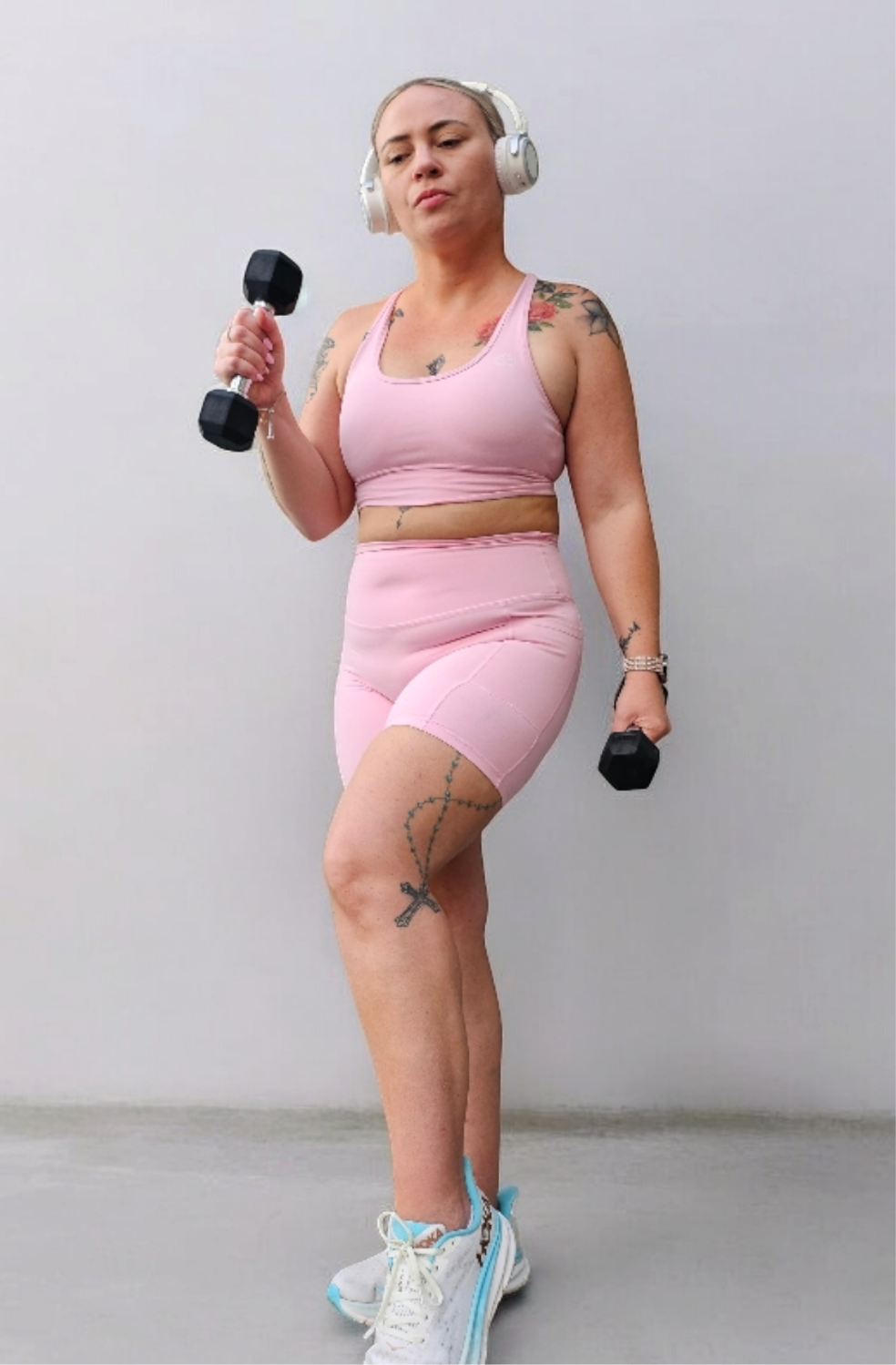 Bubblegum Pink Comfort Crop