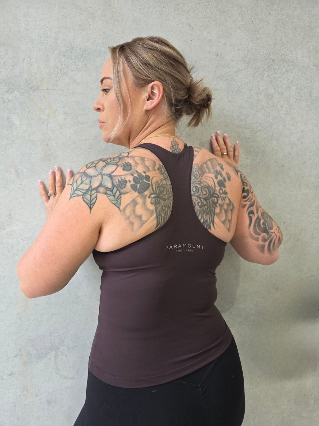 Chocolate Racerback Tank