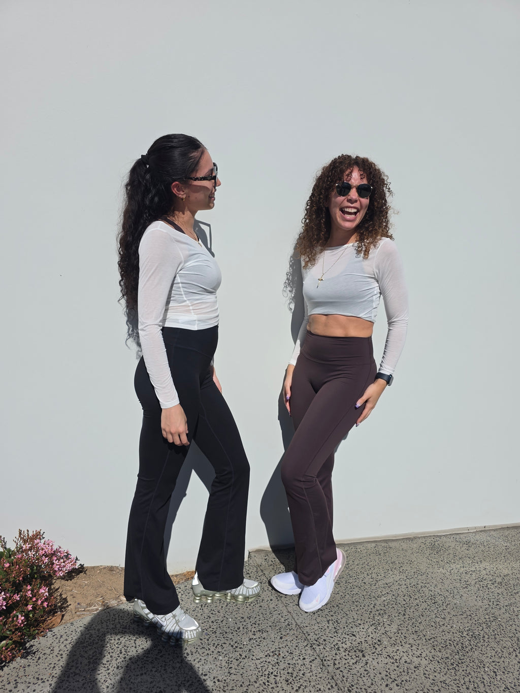 White Lotus Long Sleeve Sheer