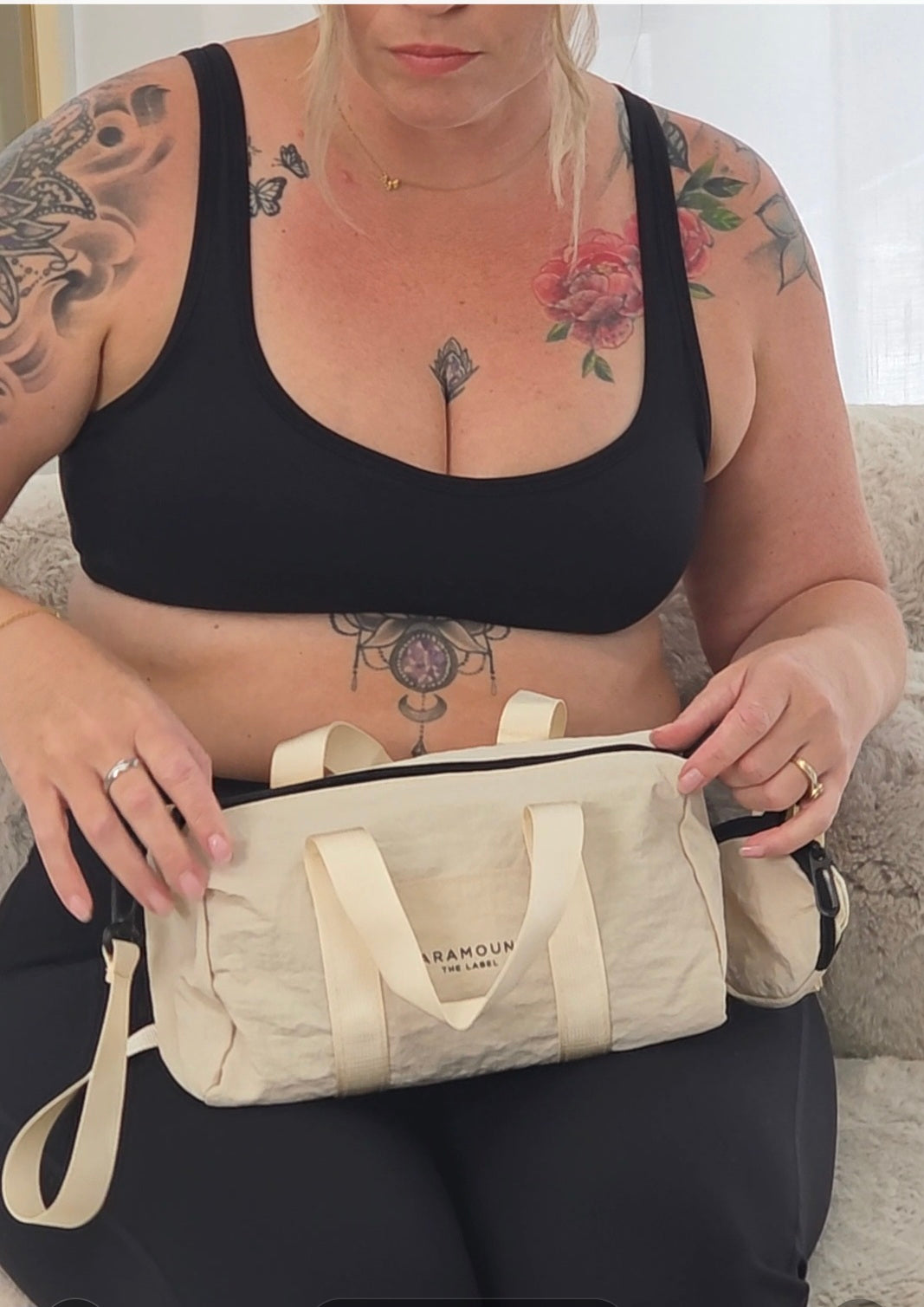 Pilates Mini Duffel Bag
