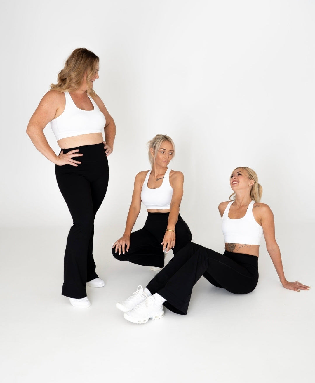 White Lotus Racer Crop