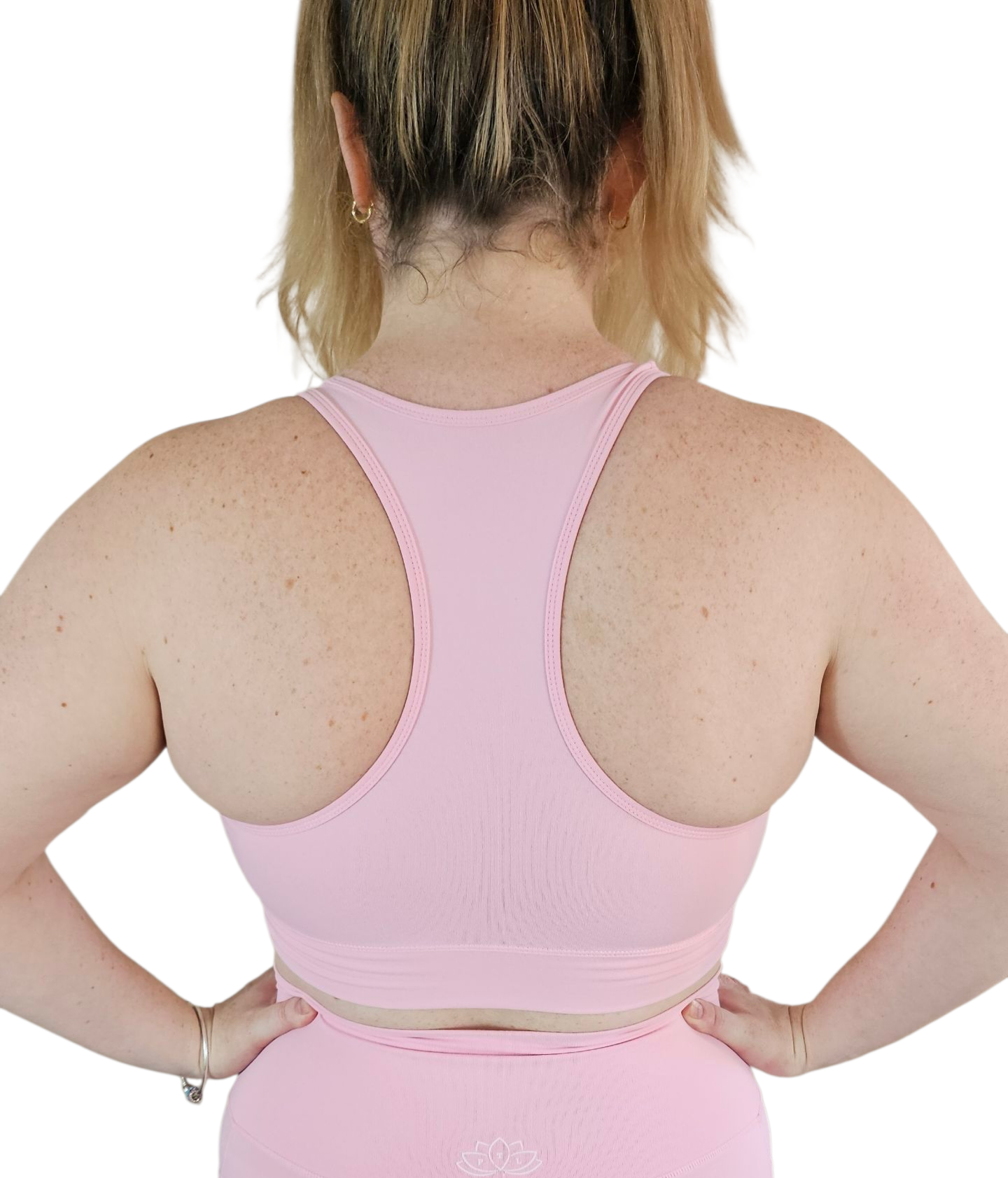 Bubblegum Pink Comfort Crop